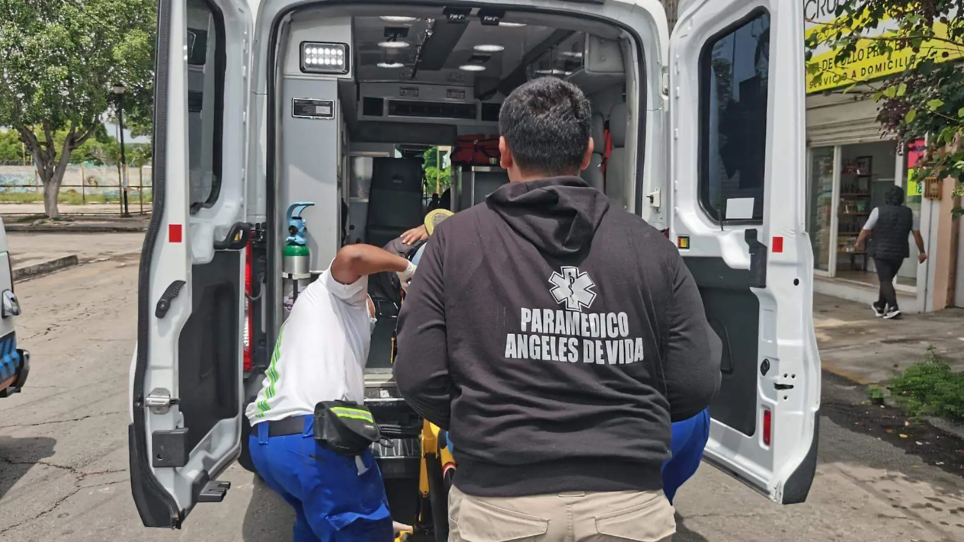 motociclista lesionado en tehuacán